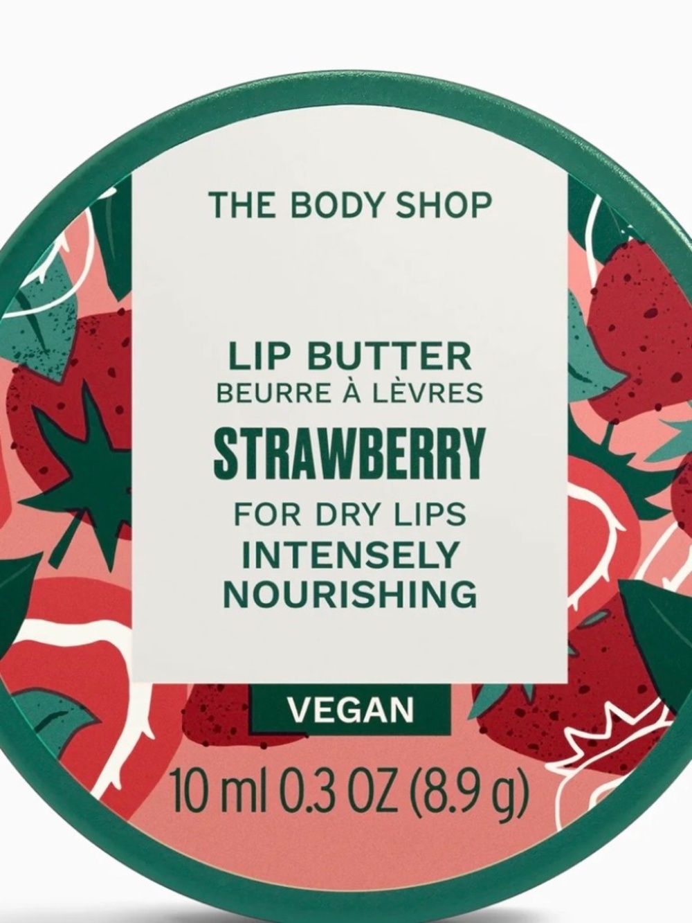 Body shop Trio - Lip Butter Strawberry, Lip Butter Shea, Mango Sugar Lip Scrub